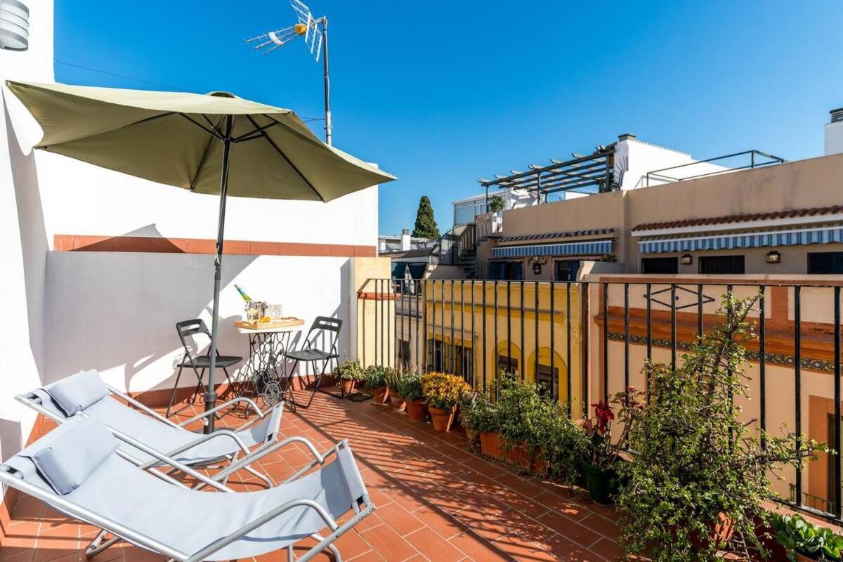 Apartamento Deluxe Terrace. Alameda Sevilla Eksteriør bilde