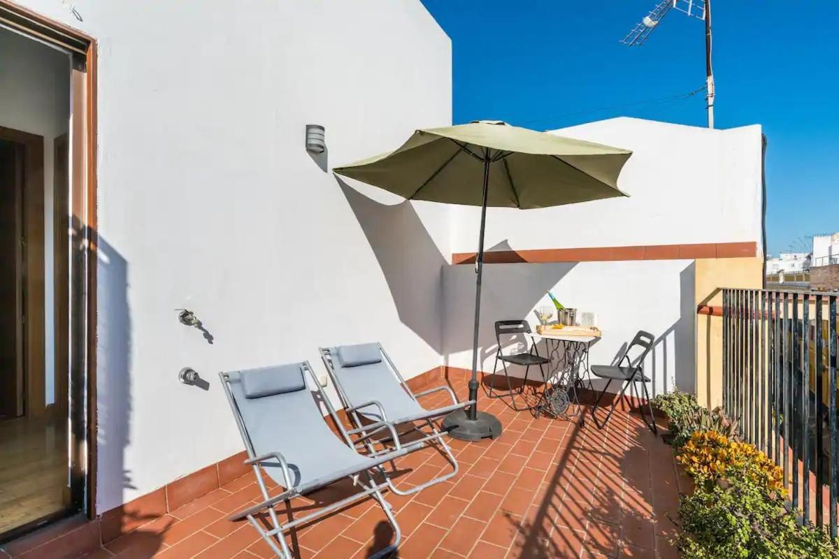 Apartamento Deluxe Terrace. Alameda Sevilla Eksteriør bilde
